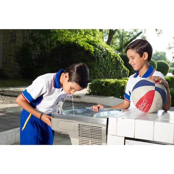 Elkay Cooler Wall Mount Ada Non-Filtered Non-Refrigerated Light Gray Granite EZSVRDL - main